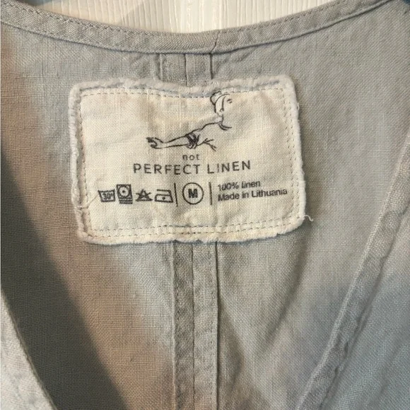 notPERFECTLINEN top - Picture 2 of 6